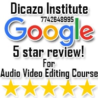 audio video editing course